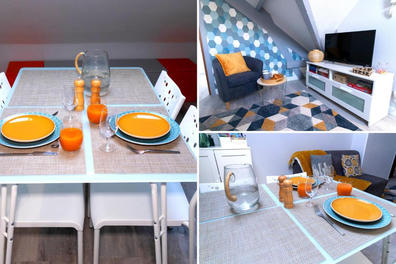 Apartament Le Geo Pop - Renove & Calme - Centre Compiègne Zewnętrze zdjęcie